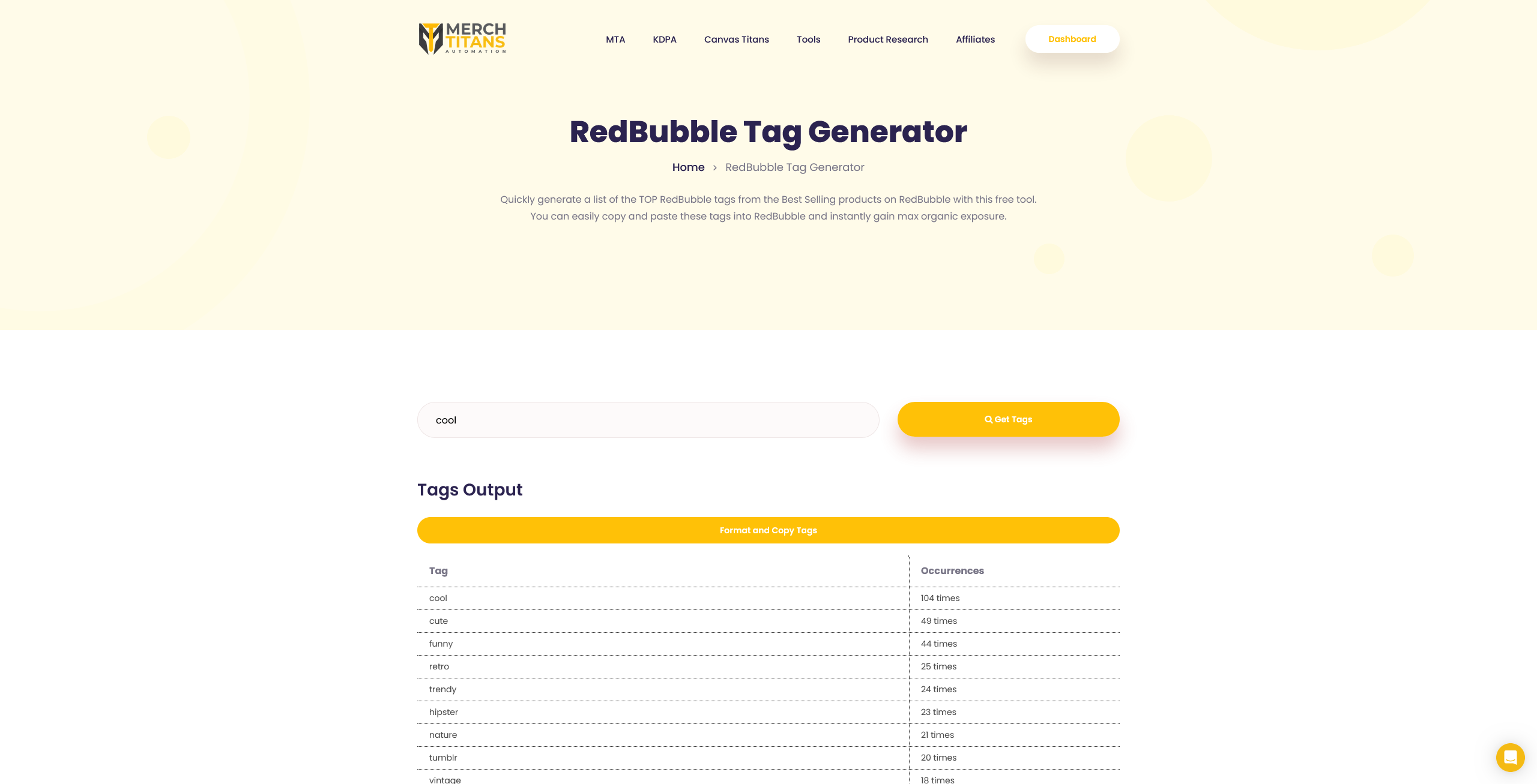 Best Free Redbubble Tag Generator Tools